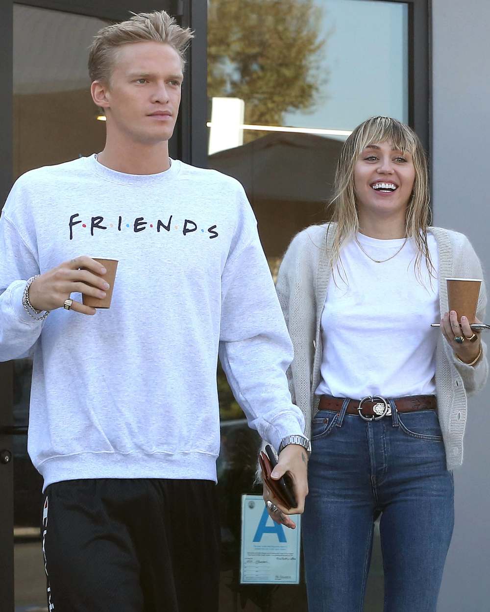 Miley Cyrus and Cody Simpson