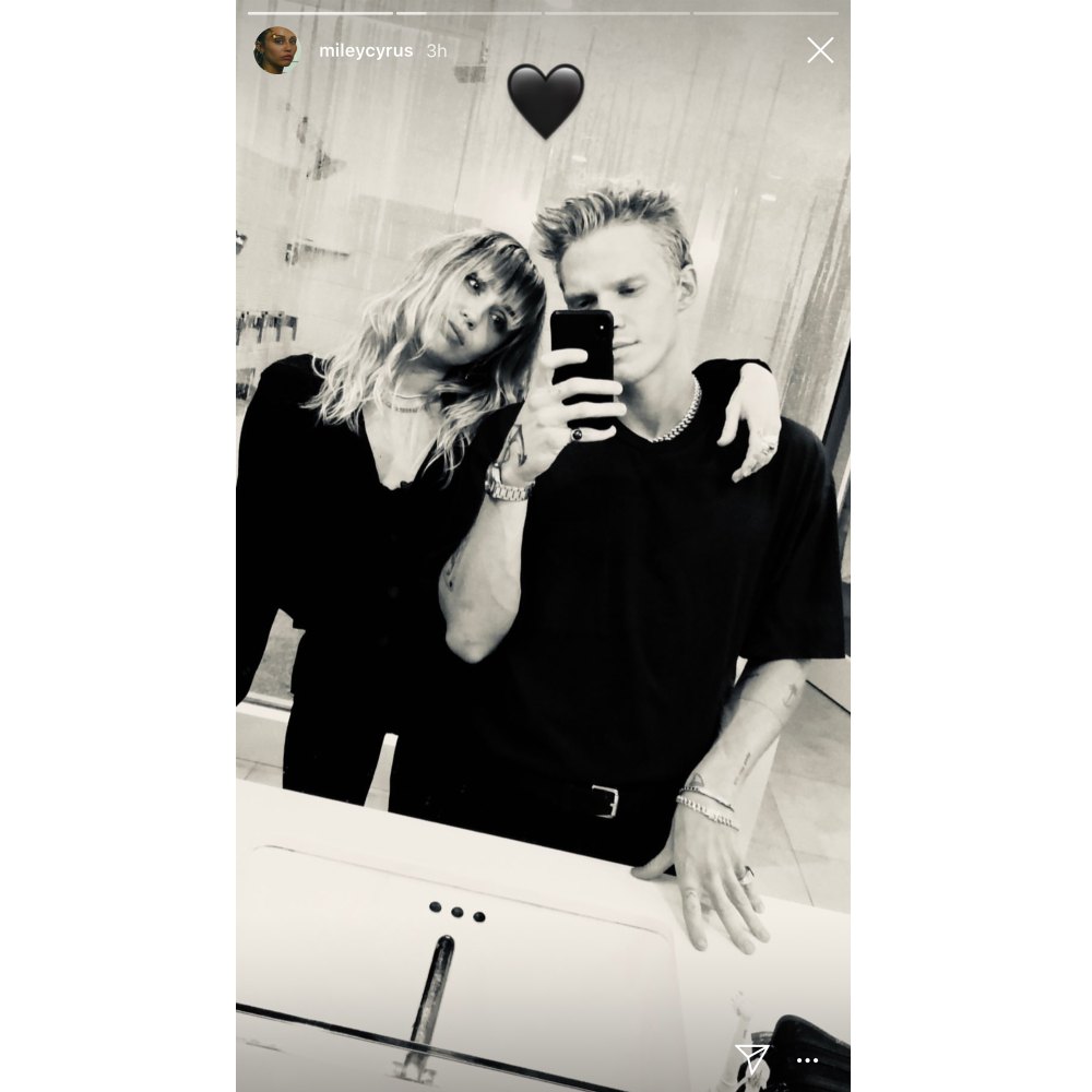 Miley Cyrus and Cody Simpson