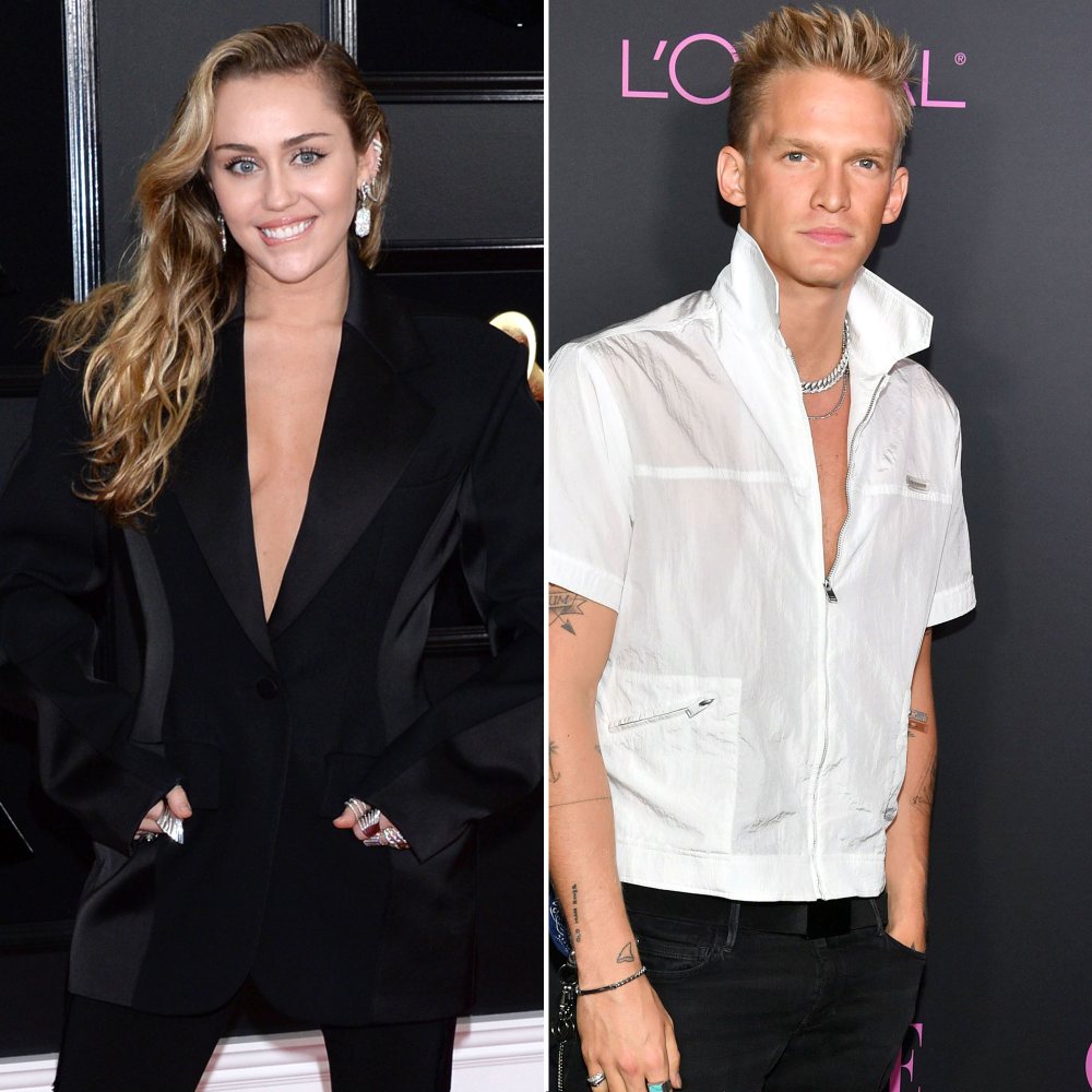 Miley Cyrus Wearing Mugler Reveals She First Kissed Boyfriend Cody Simpson Years Ago