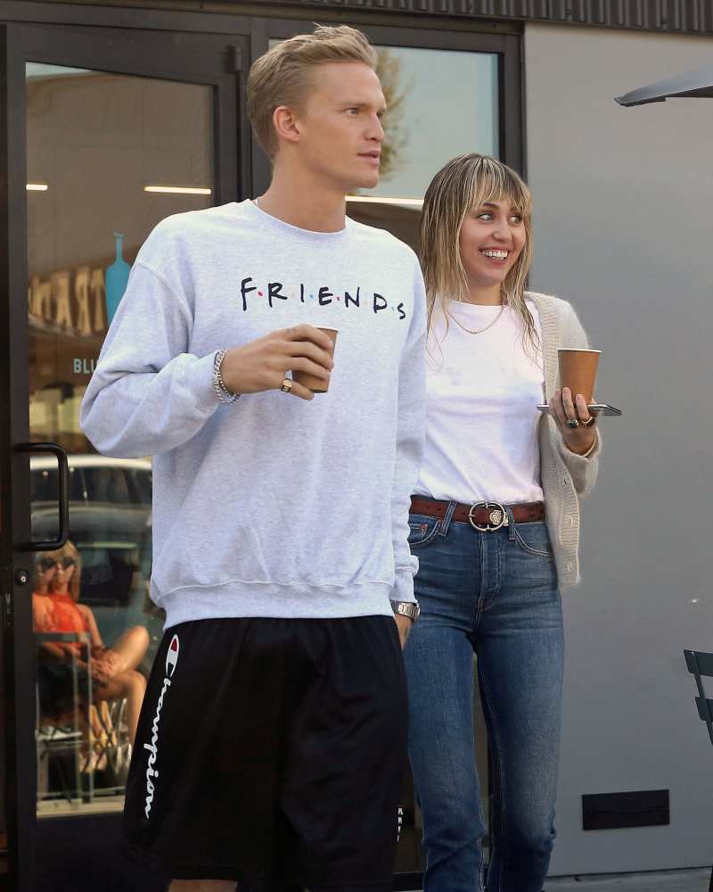 Miley Cyrus and Cody Simpson Are All Smiles on Coffee Date