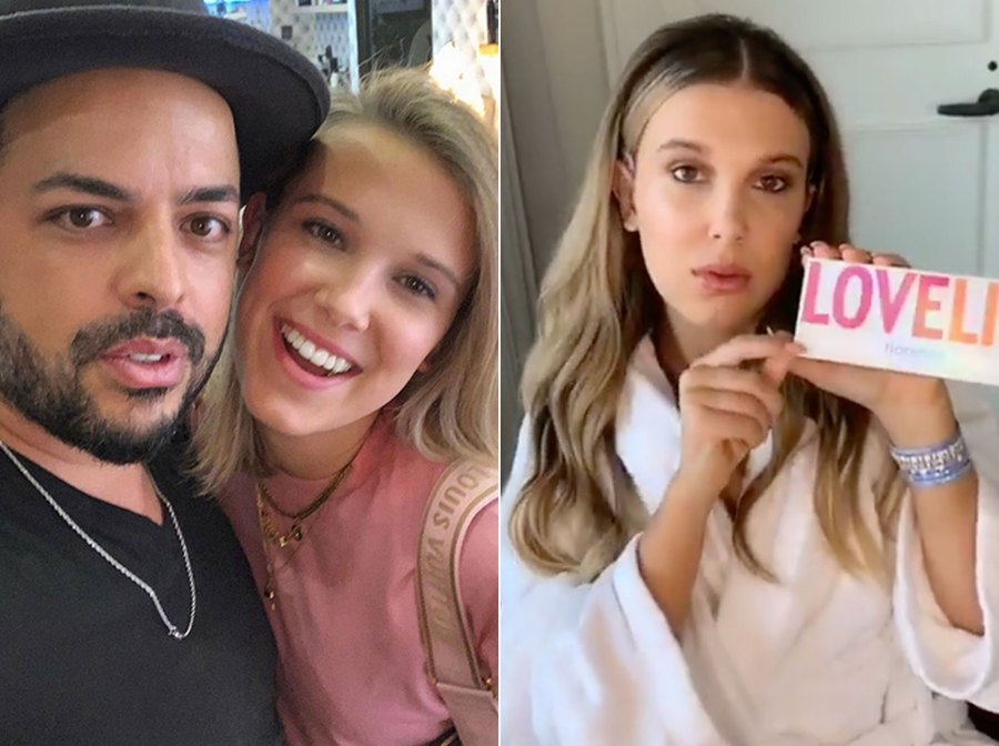 Millie Bobby Brown Hair Change Short Blonde to Extensions