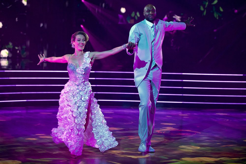 Murgatroyd and Lamar Odom Dancing With The Stars DWTS