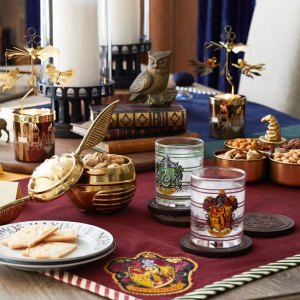 Pottery Barn Unveils New ’Harry Potter' Home Collection: See the Golden Snitch Snack Bowl, Hogwarts Mugs and More