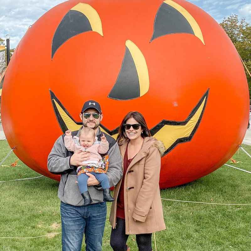 Celebrities Visit Pumpkin Patches Ashley Petta and Anthony D’Amico