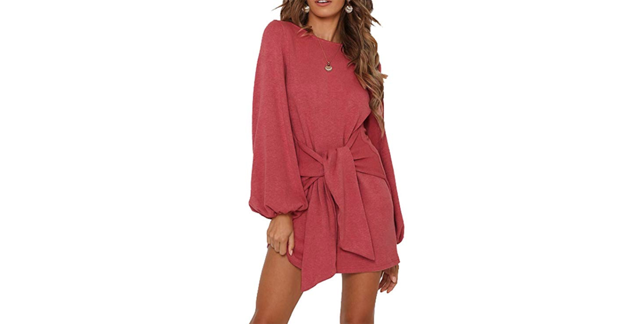 R.Vivimos Tie Front Dress