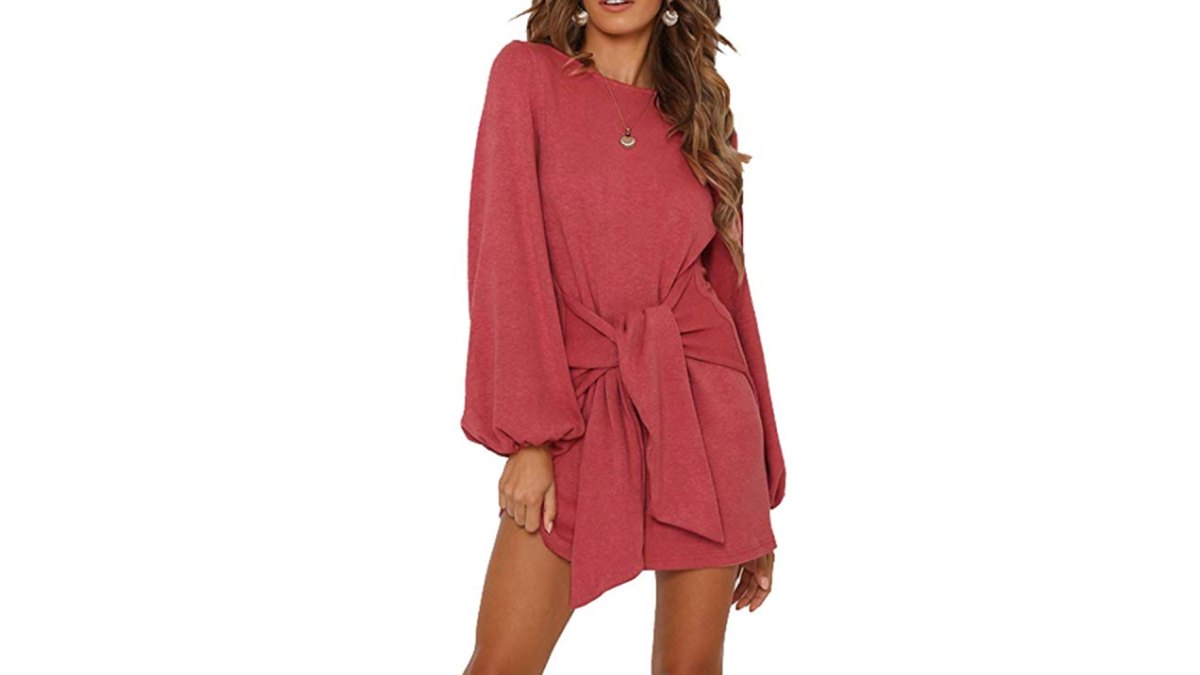 R.Vivimos Tie Front Dress