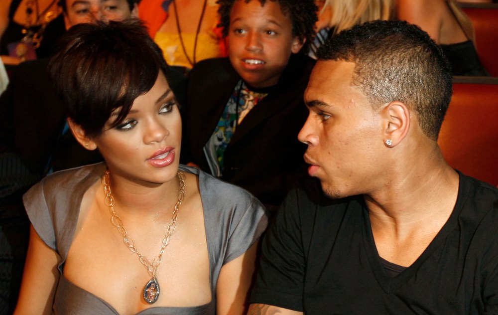 Rihanna and Chris Brown MTV Movie Awards