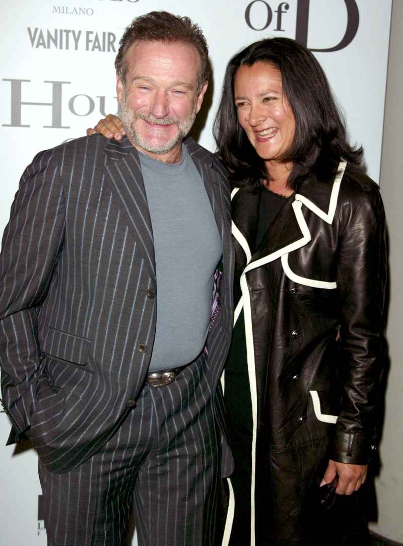 Robin Williams and wife Marsha Garces Hollywoods Ugliest Divorces