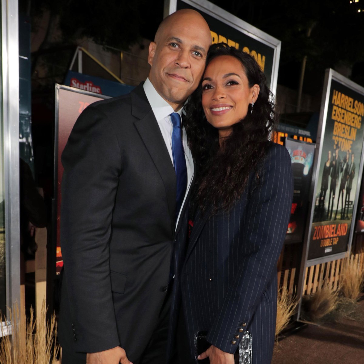 osario Dawson Says Cory Booker Sends Her 'Romantic' Poems, Songs