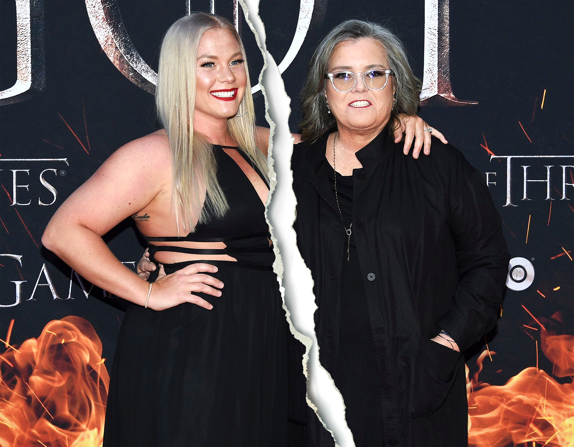 Rosie ODonnell and Elizabeth Rooney