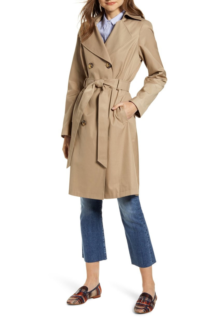 This Sam Edelman Trench Is a Fall Classic — And It’s on Sale! | Us Weekly