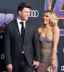 Scarlett Johansson Talks Colin Jost's 'Romantic' Proposal