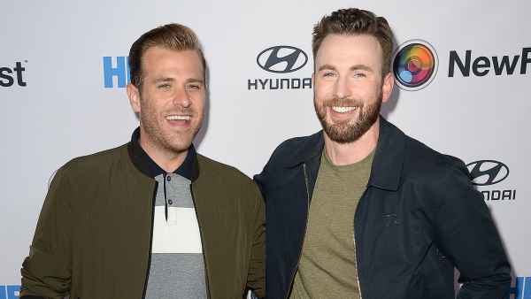 Scott Evans and Chris Evans Red Carpet Brothers