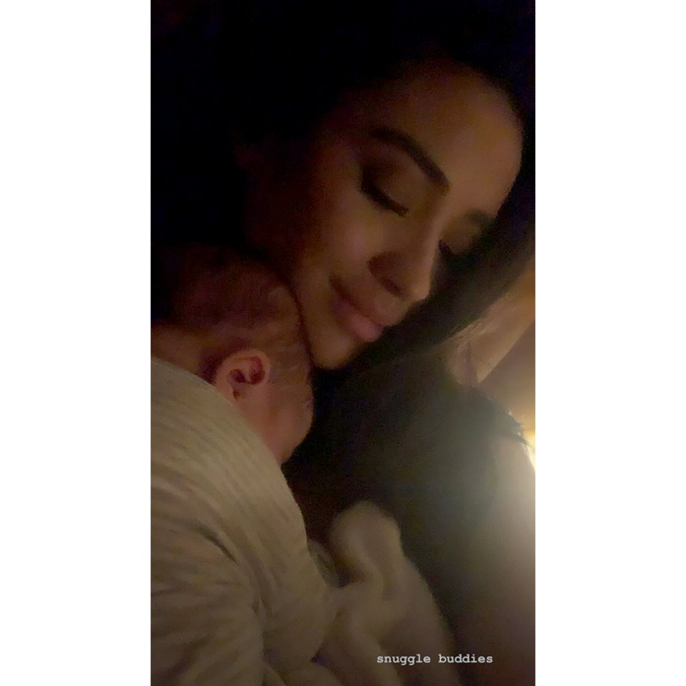 Shay-Mitchell-Cuddles-With-Newborn-Daughter