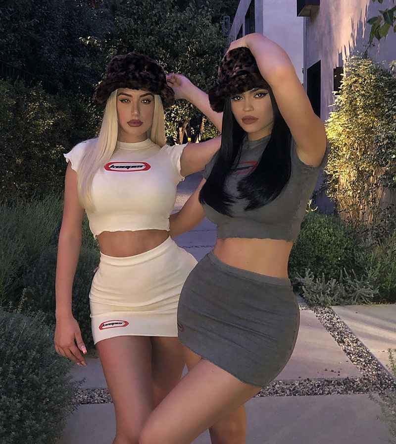 Stassie and Kylie Jenner Twinning Instagram