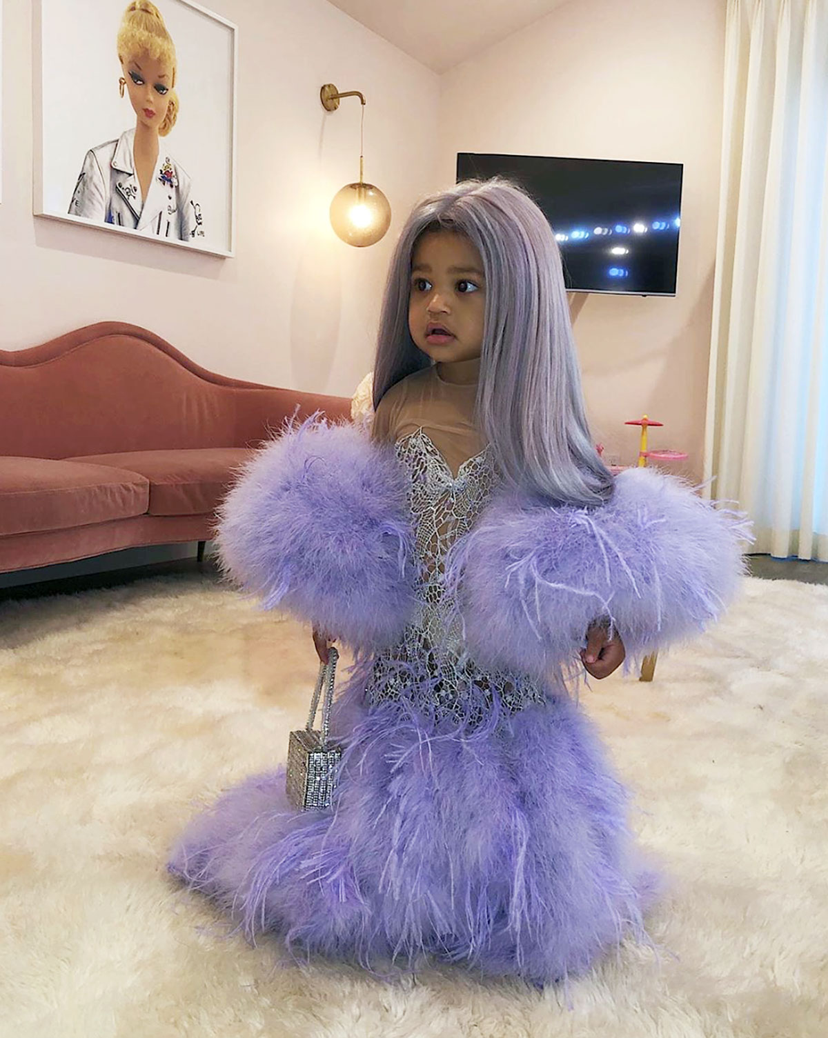 Photos from Kylie Jenner and Stormi Webster Play Dress-Up in Her