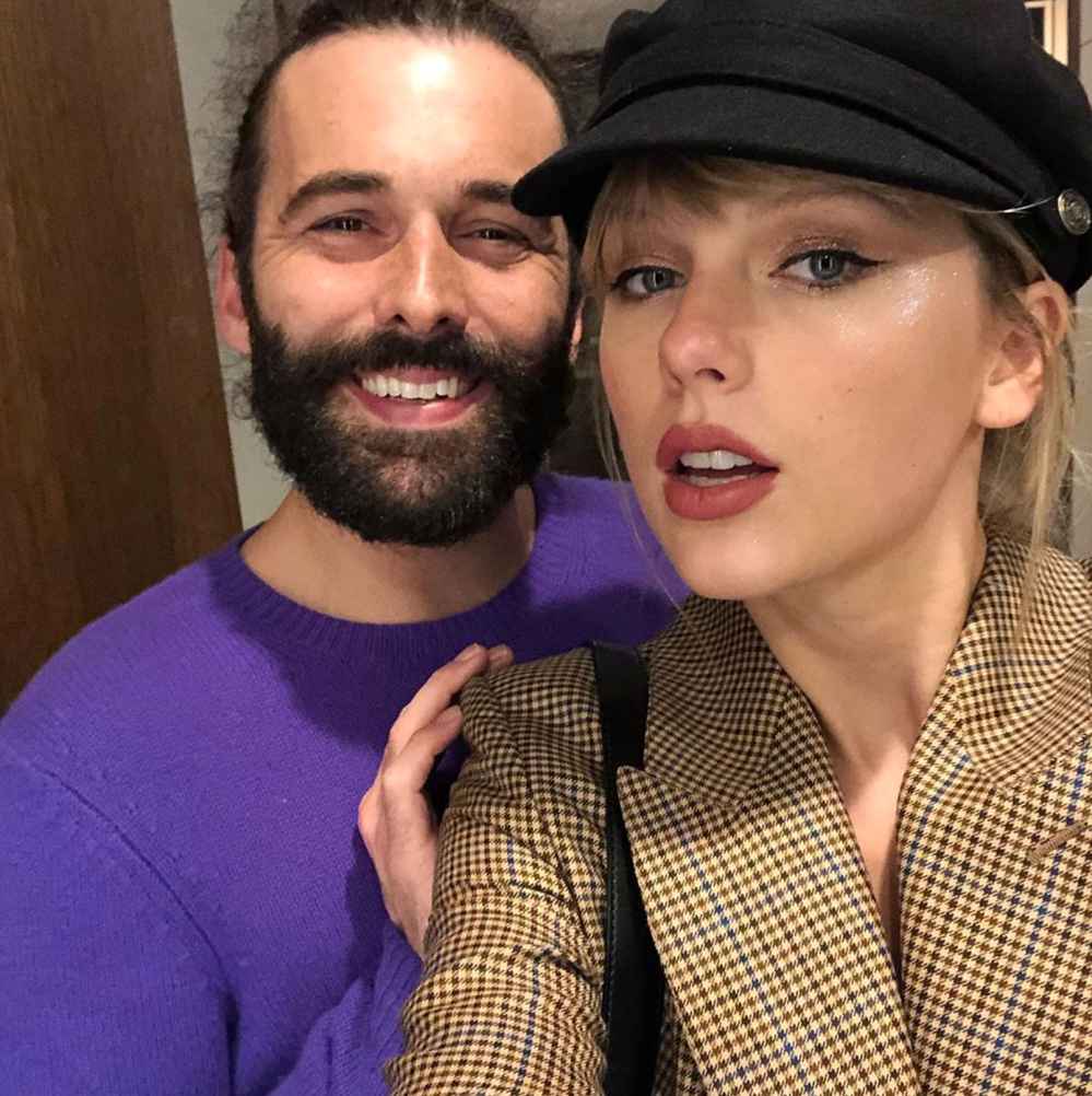 Taylor Swift Meets Jonathan Van Ness' Cats Instagram Selfie