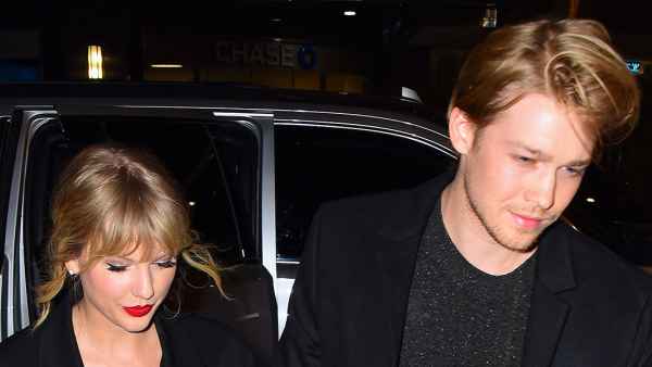 Taylor Swift and Joe Alwyn Holding Hands SNL