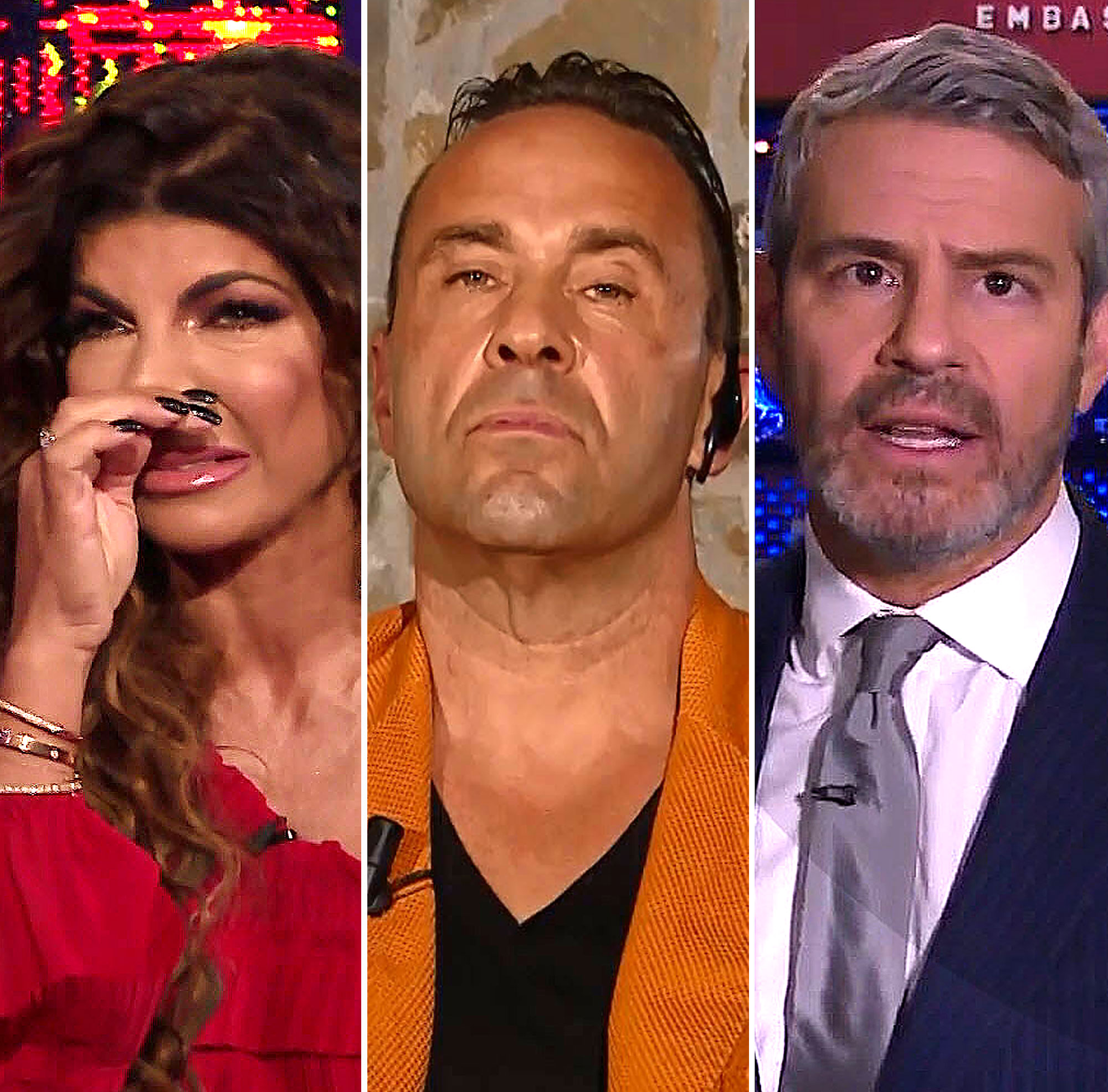 Teresa Giudice Joe Giudice Unlocked Andy Cohen One on One Bravo