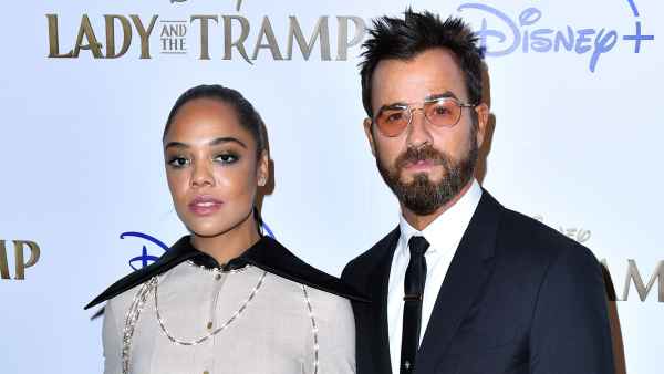 Tessa Thompson and Justin Theroux Dogs Have Fun Playdate