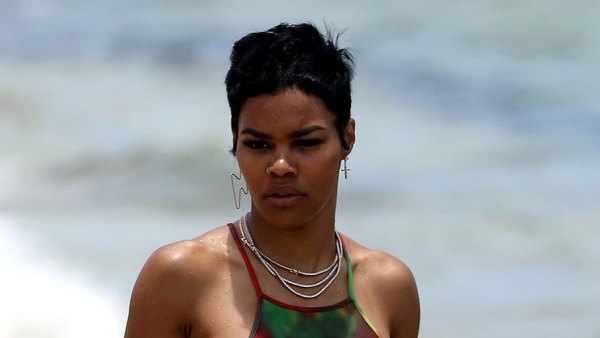 Teyana Taylor Abs Bathing Suit Bikini