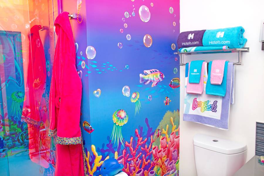 Lisa Frank Hotel Suite Features 90s Snacks More