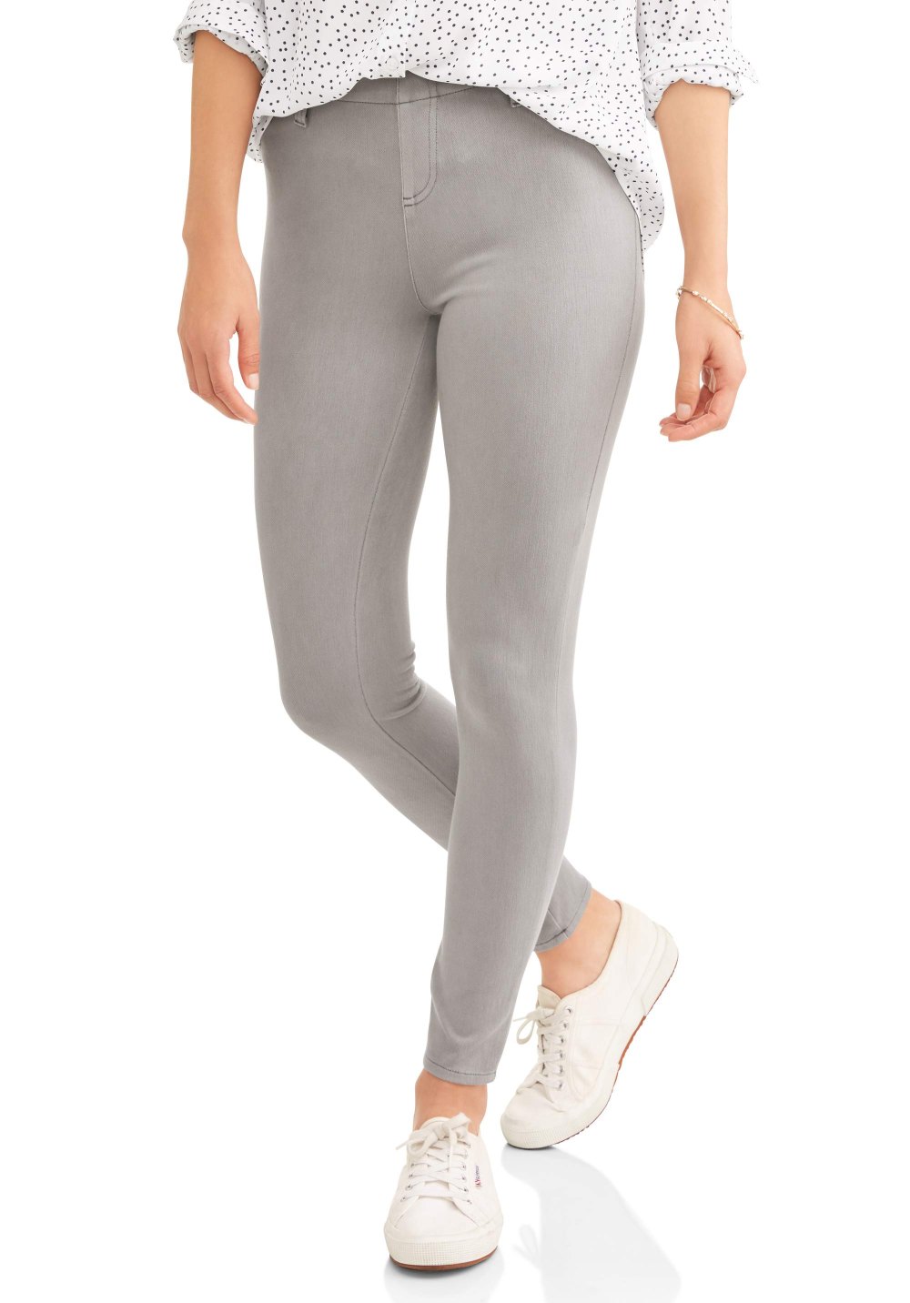 Time and Tru light grey jegging