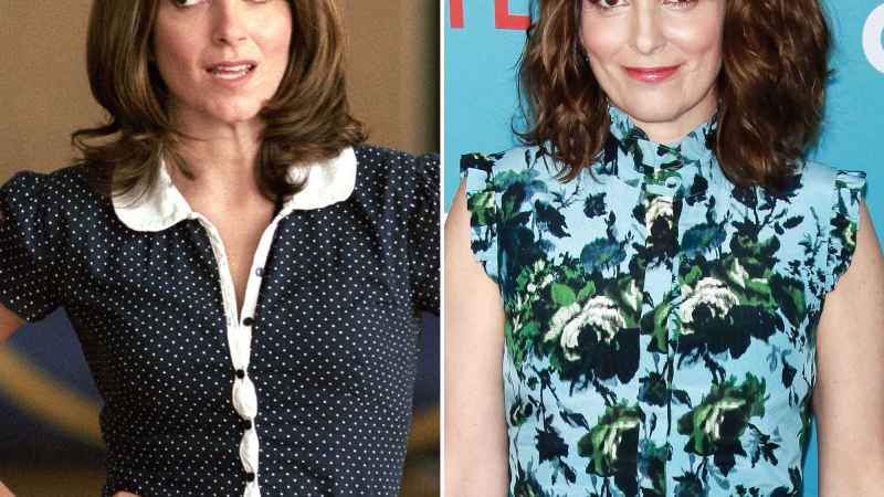 Tina Fey Mean Girls Then and Now