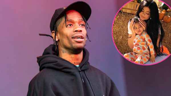 Travis Scott Goes to Pumpkin Patch With Kylie Stormi