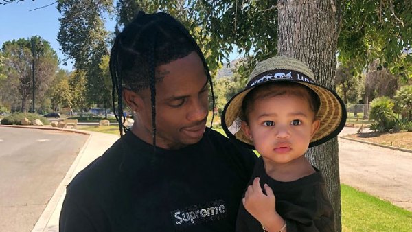 Travis Scott and Daughter Stormi Instagram