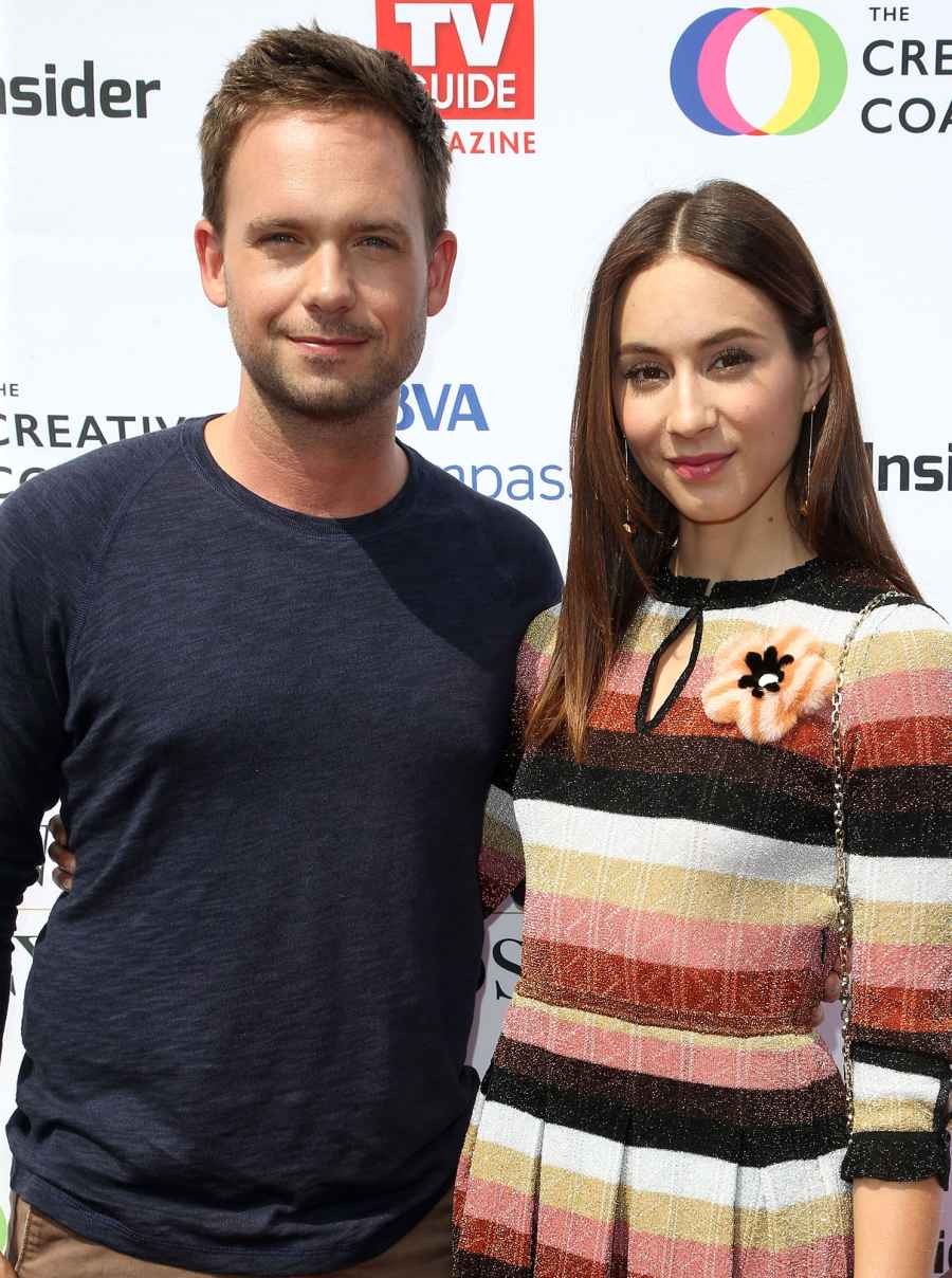 Troian Bellisario and Patrick J. Adams Baby Name