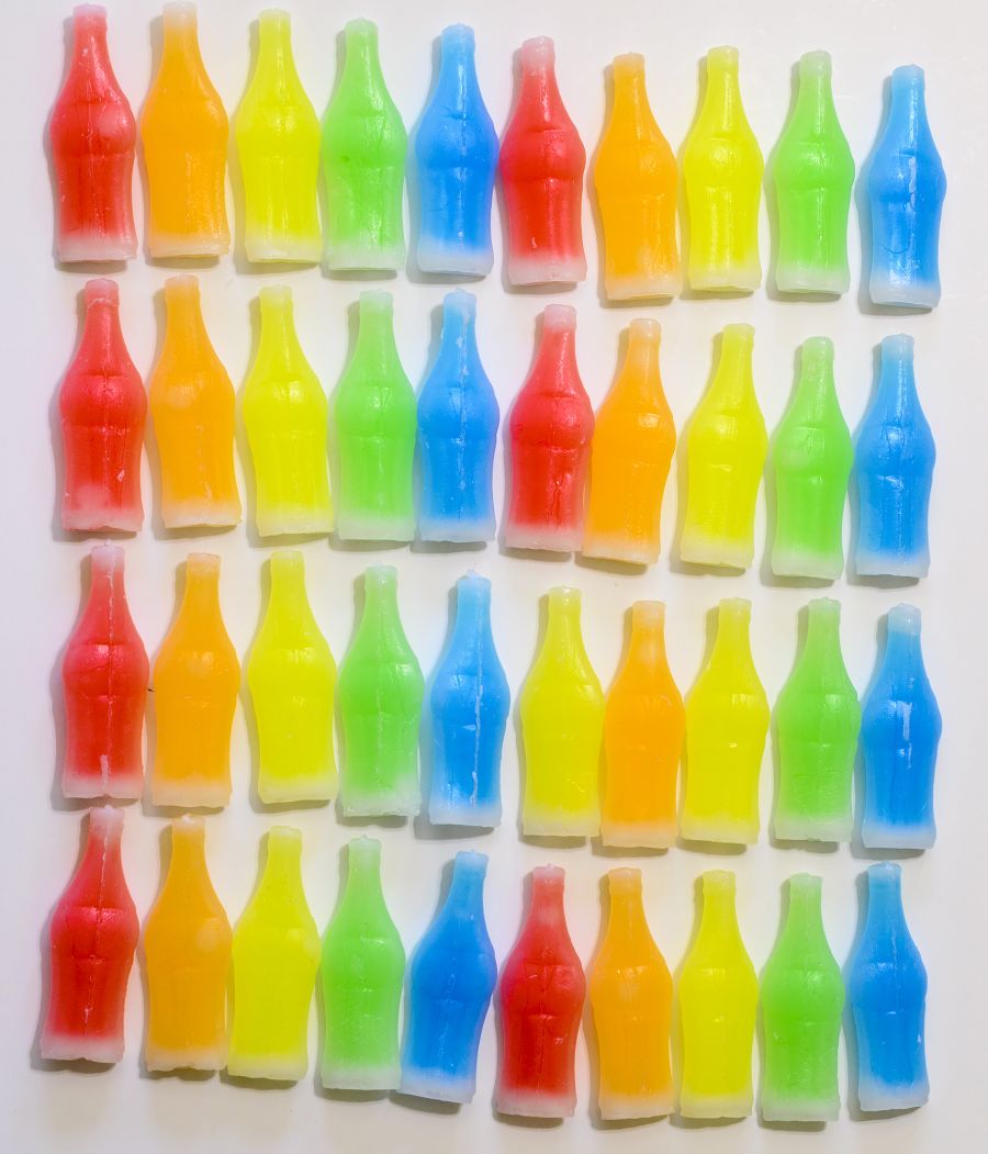 Wax-candy-bottles