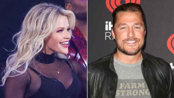 Witney Carson Former Dancing with the Stars Partner Chris Soules in Audience