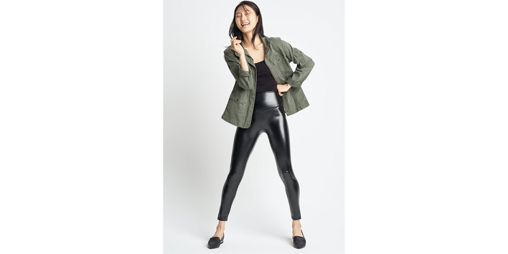 Faux-Leather-Shine-Legging