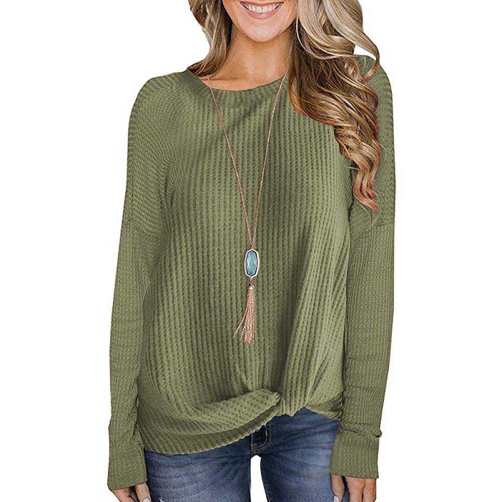 MIHOLL Twist Knot Top