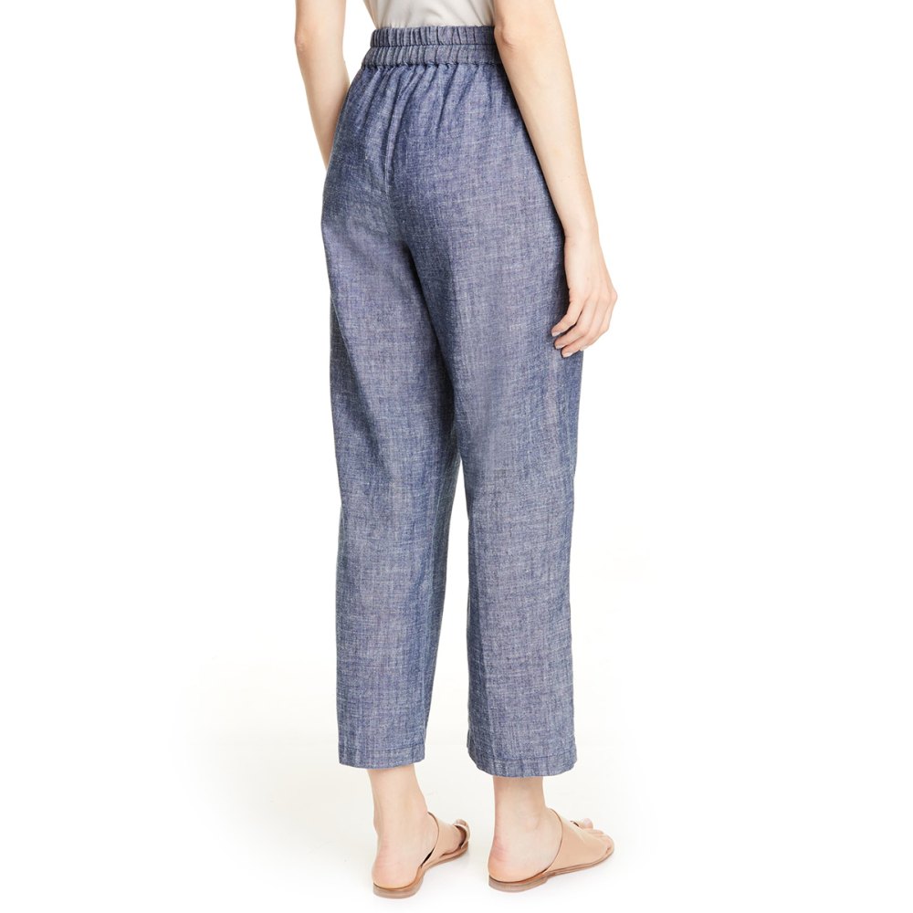 Eileen Fisher Crop Hemp & Organic Cotton Pants