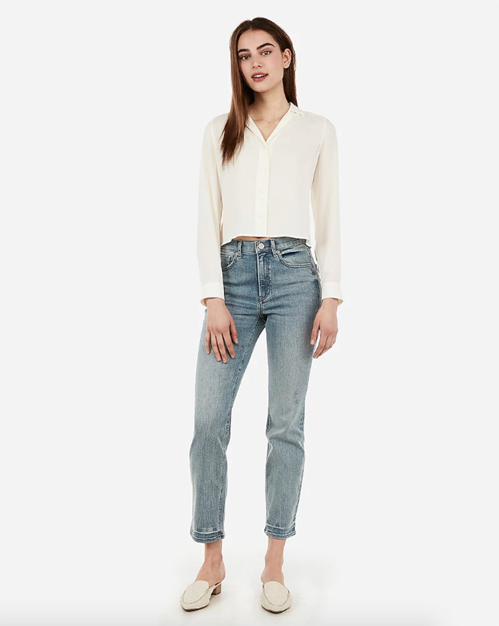 Express straight jeans
