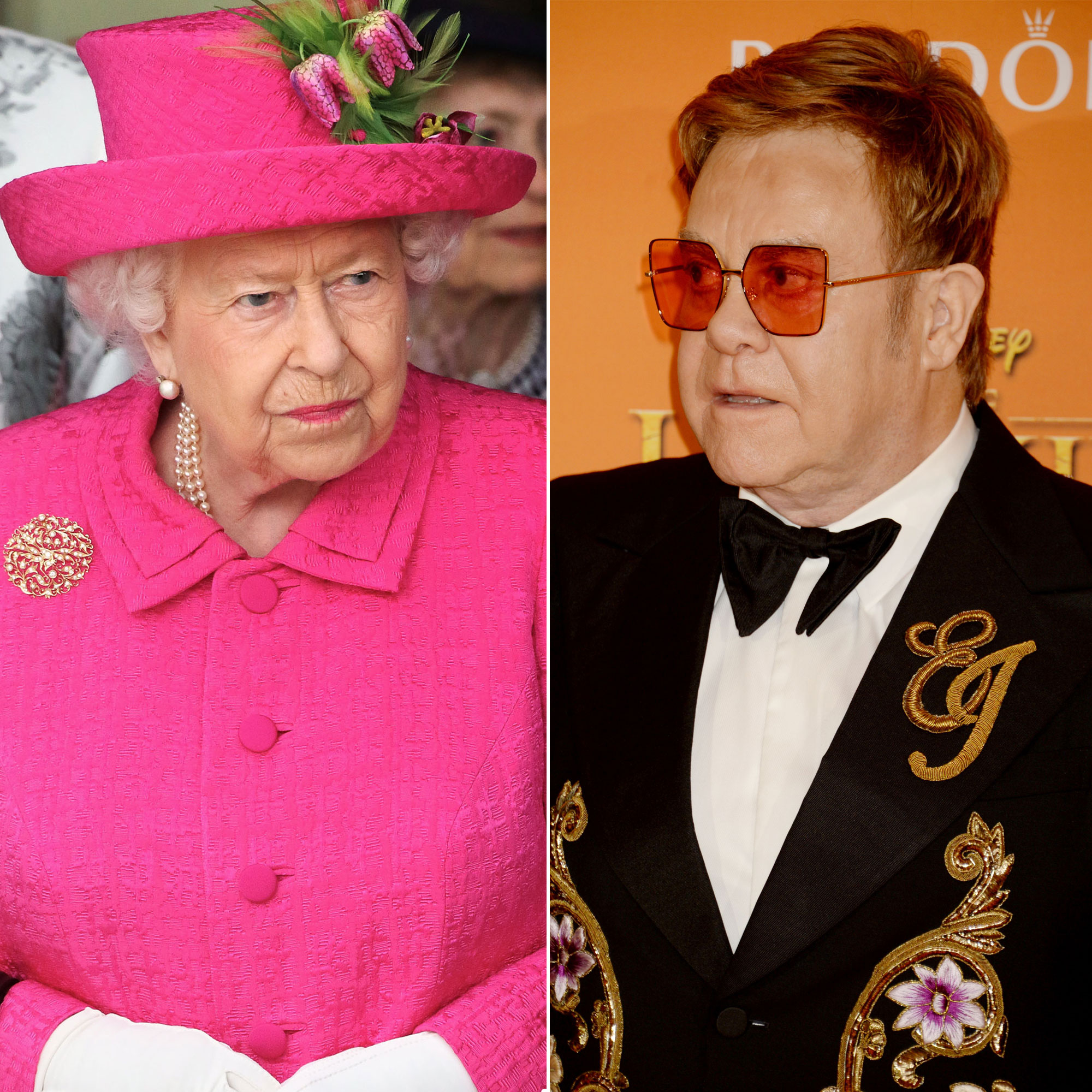 Elton John Claims the Queen Slapped Her Nephews Face in Front of photo