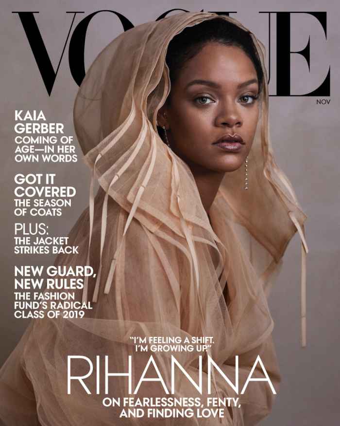 rihanna vogue magazine november 2019