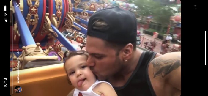 Ronnie Ortiz-Magro Takes Daughter to Disneyland After Protective Order Lifted