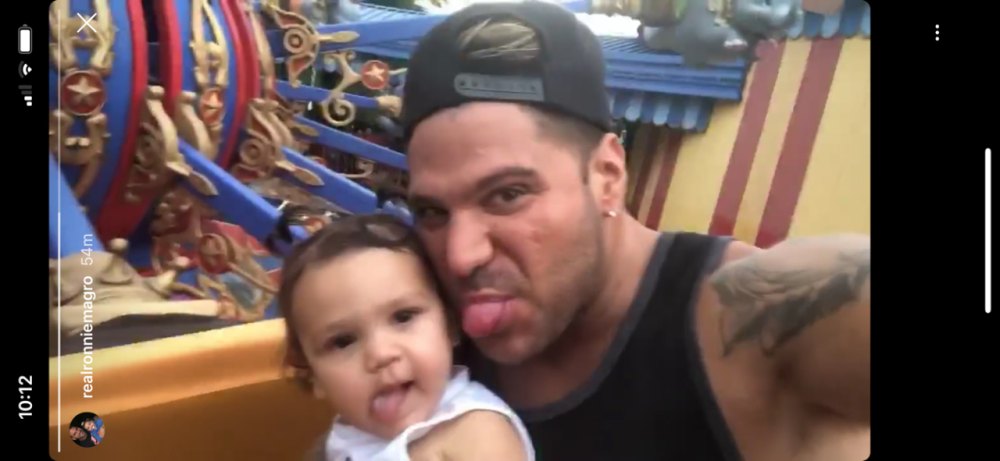 Ronnie Ortiz-Magro Takes Daughter to Disneyland After Protective Order Lifted