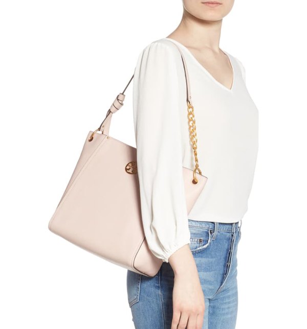 Tory Burch Everly Leather Hobo Bag Is Nearly $200 Off