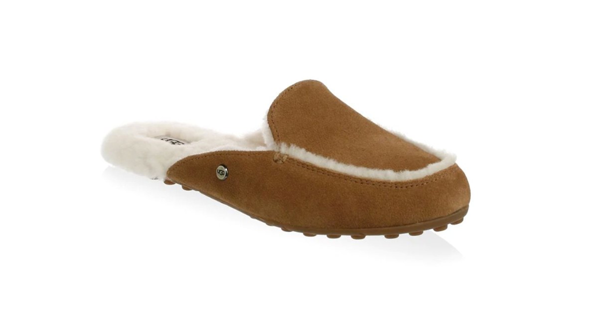 UGG W Lane Shearling-Lined Slip-On Loafers
