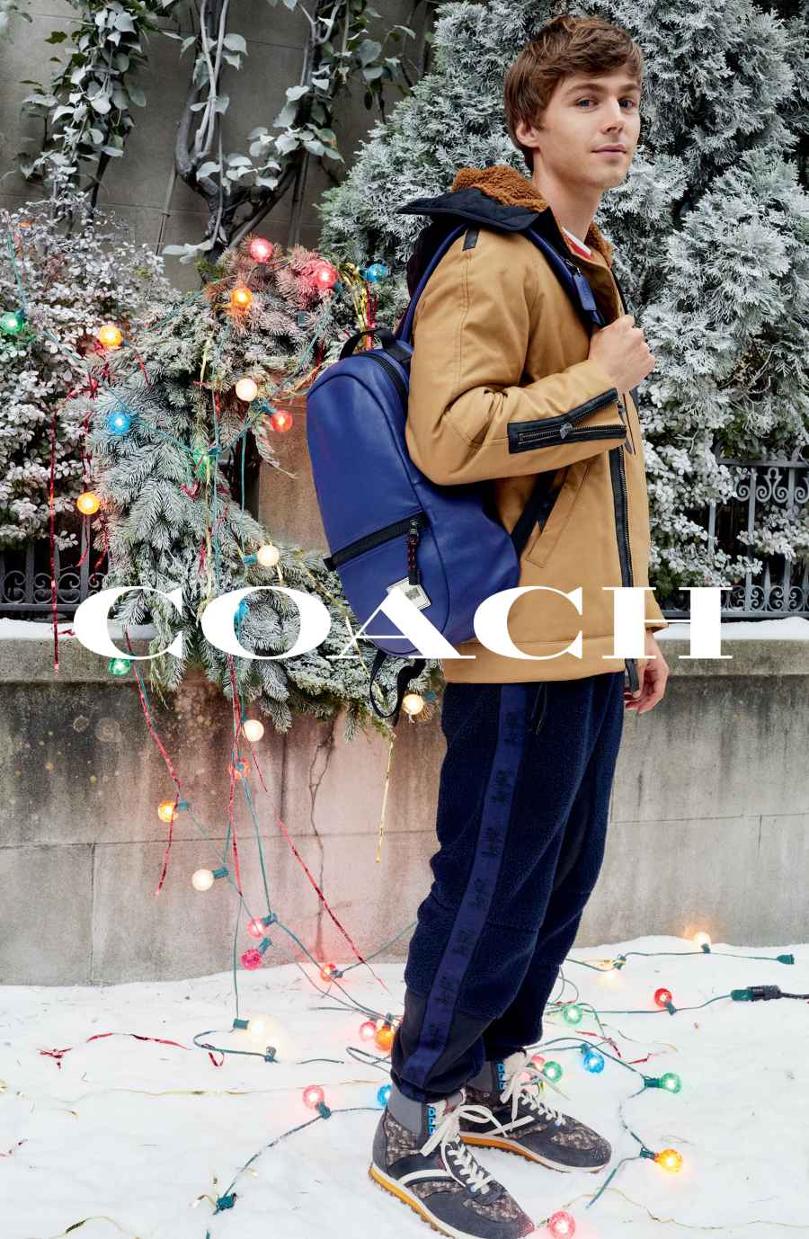2019 Coach Holiday Campaign - Miles Heizer