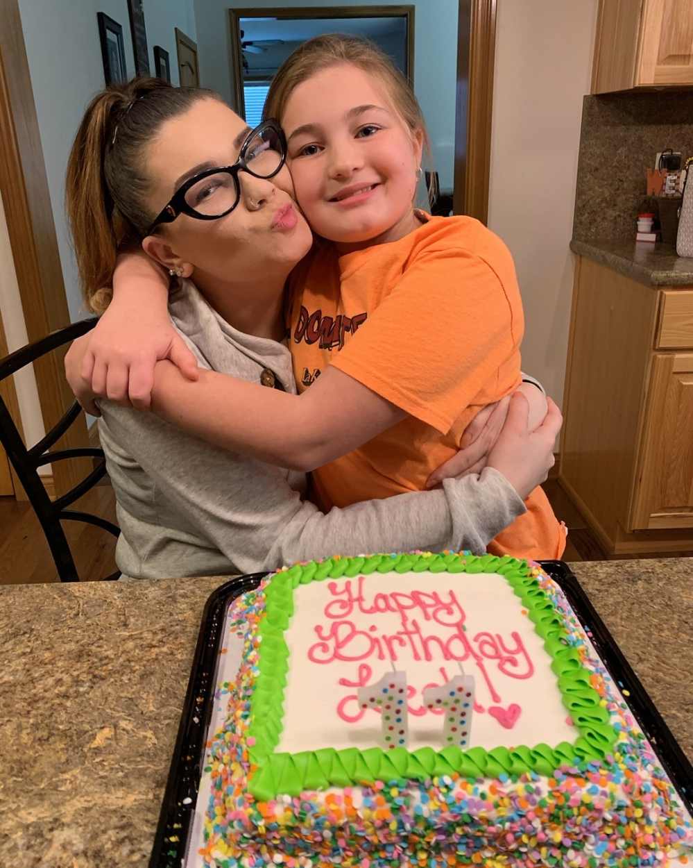 Amber Portwood Celebrates Daughter Leah's 11th Birthday Instagram