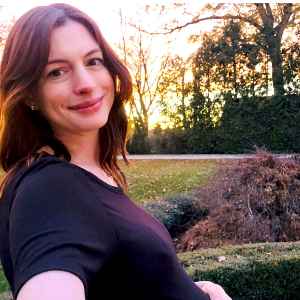 Anne Hathaway Celebrates Birthday With Glowing Baby Bump Pic