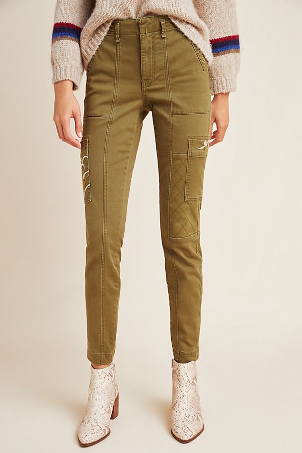 Austen Embroidered Utility Pants