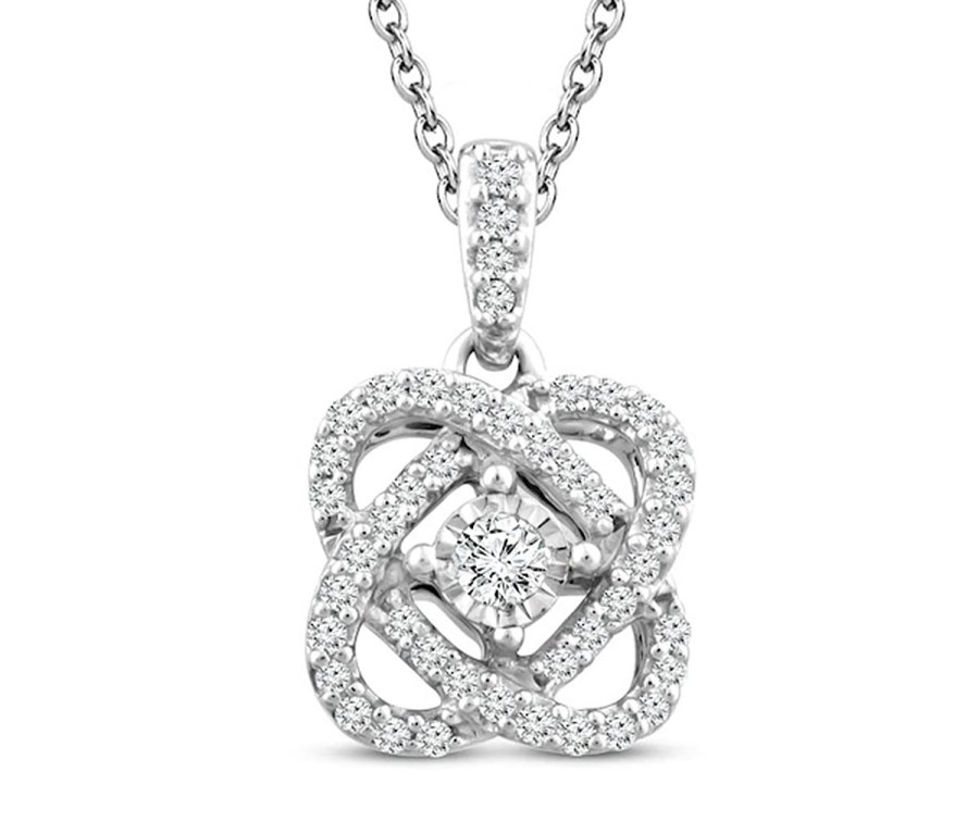 Black Friday Beauty Deals - Kay Jewelers Center of Me Diamond Necklace