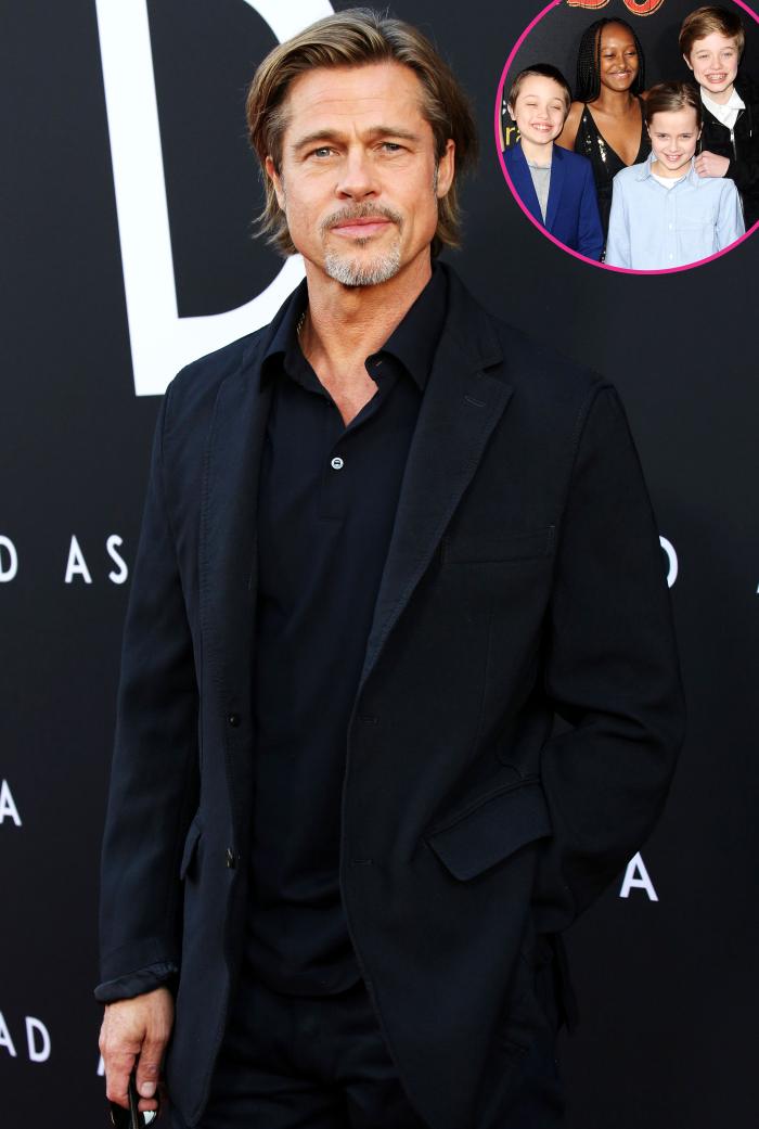 Brad Pitt Lost Count Times His Kids Havent Been Available See Him