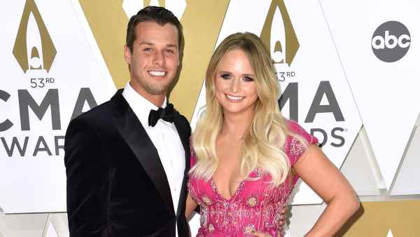 Brendan Mcloughlin and Miranda Lambert 2019 CMA Awards Arrivals Red Carpet